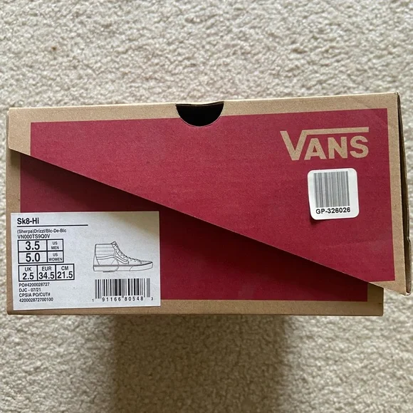 Vans U Sk8-Hi Faux Fur Sneaker - Picture 3 of 3